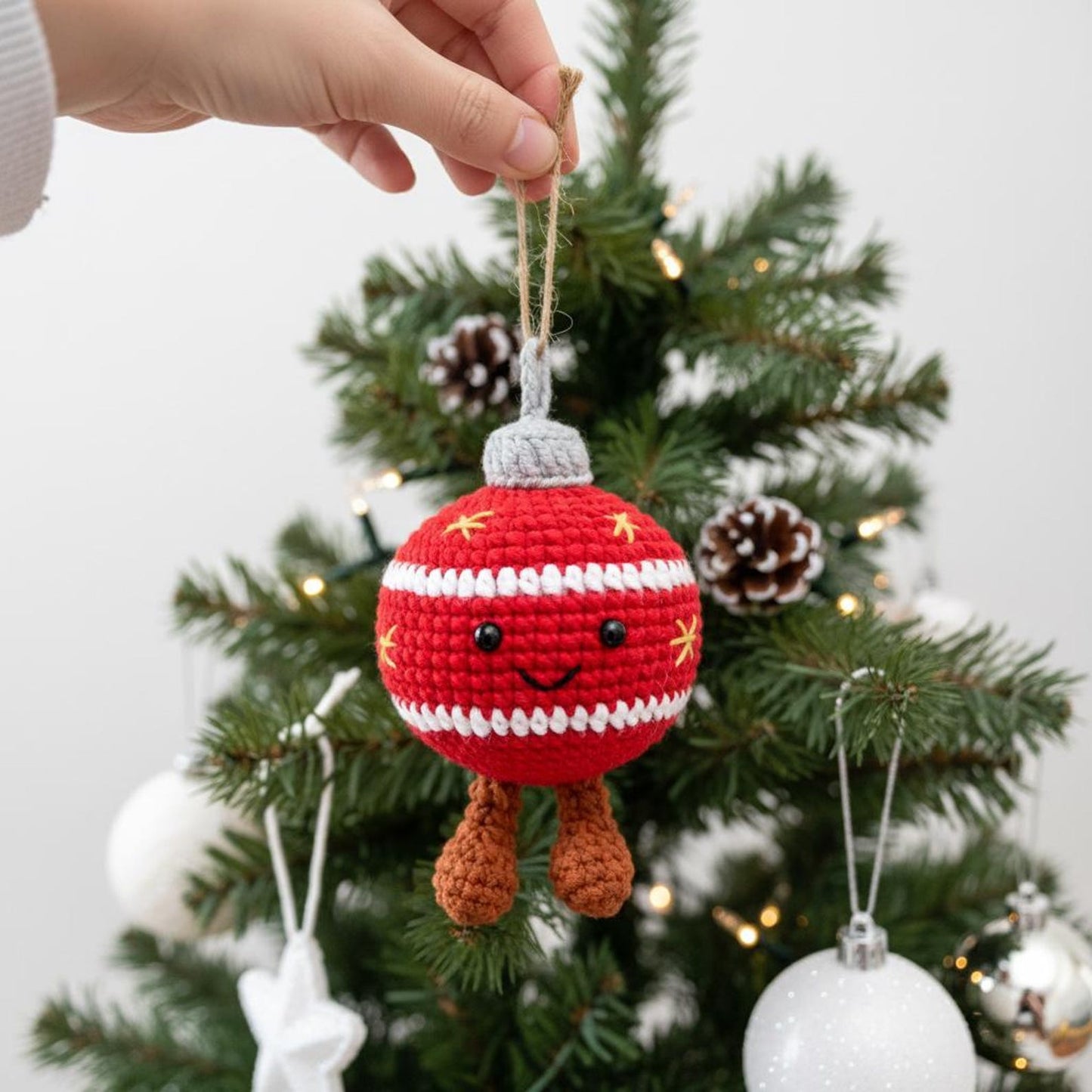 Jellycat Christmas Ball Crochet Pattern (PDF Download)