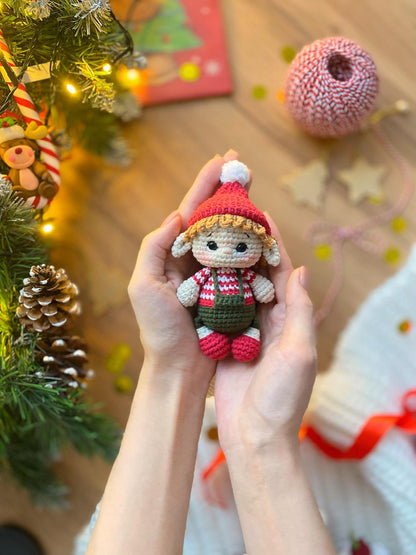 Crochet Christmas Toys Set 5-in-1 Pattern PDF