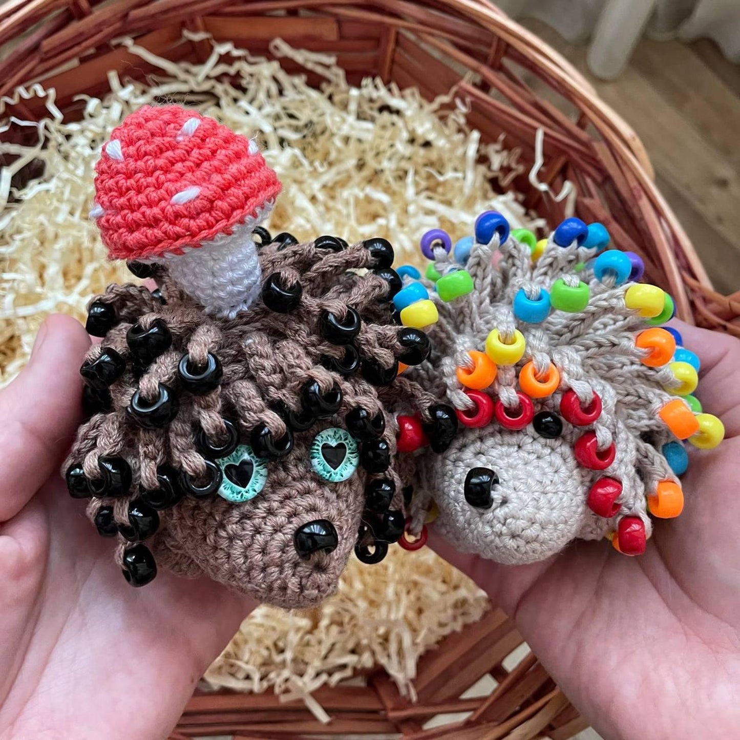 No-Sew Hedgehog Sensory Toy Crochet Pattern PDF
