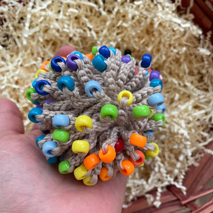 No-Sew Hedgehog Sensory Toy Crochet Pattern PDF