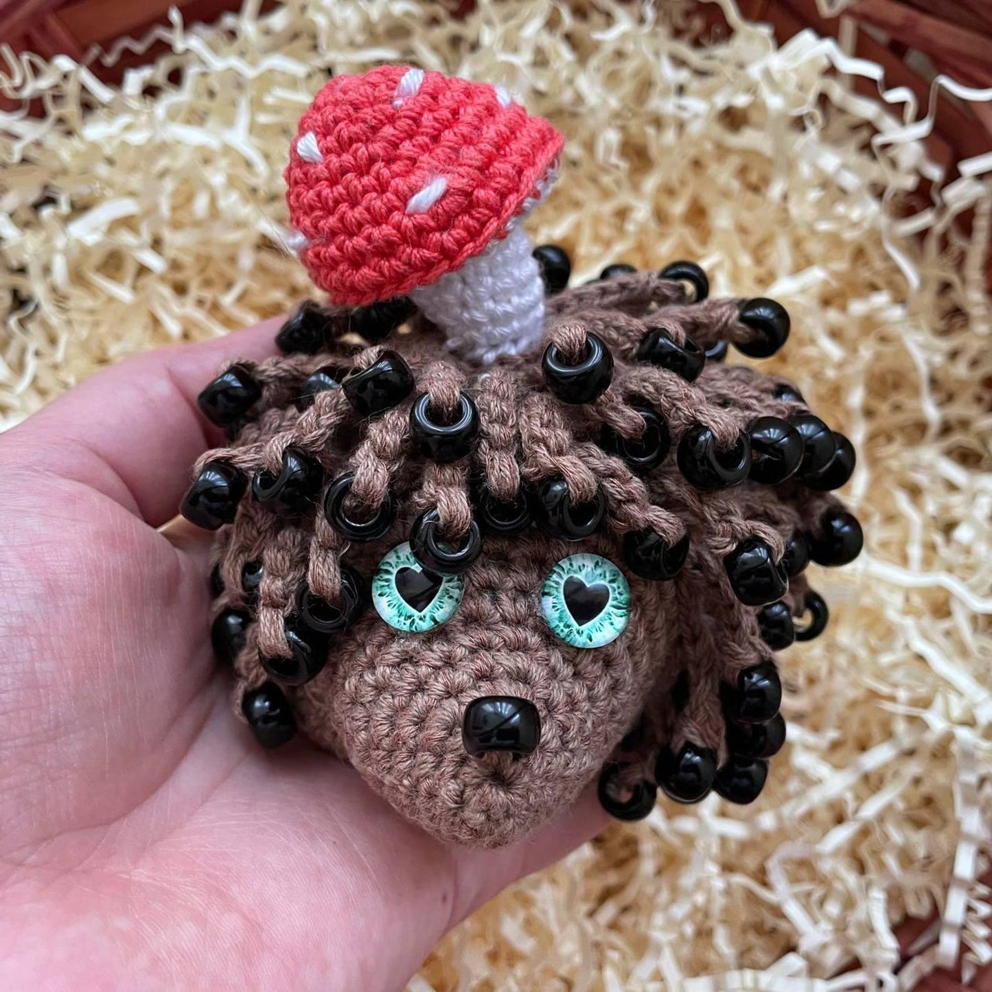 No-Sew Hedgehog Sensory Toy Crochet Pattern PDF