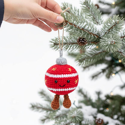 Jellycat Christmas Ball Crochet Pattern  (PDF Download)