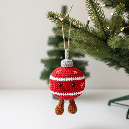 Jellycat Christmas Ball Crochet Pattern  (PDF Download)