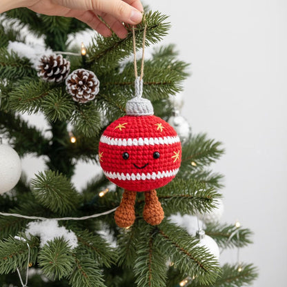 Jellycat Christmas Ball Crochet Pattern  (PDF Download)