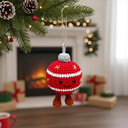 Jellycat Christmas Ball Crochet Pattern  (PDF Download)