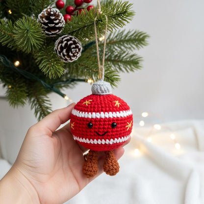 Jellycat Christmas Ball Crochet Pattern  (PDF Download)